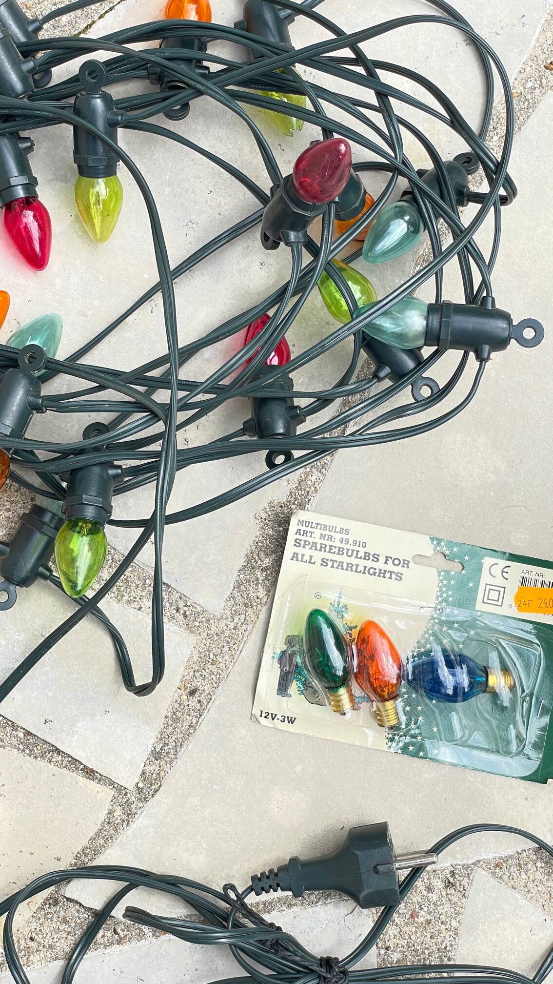10 Meter Vintage Outdoor Garland