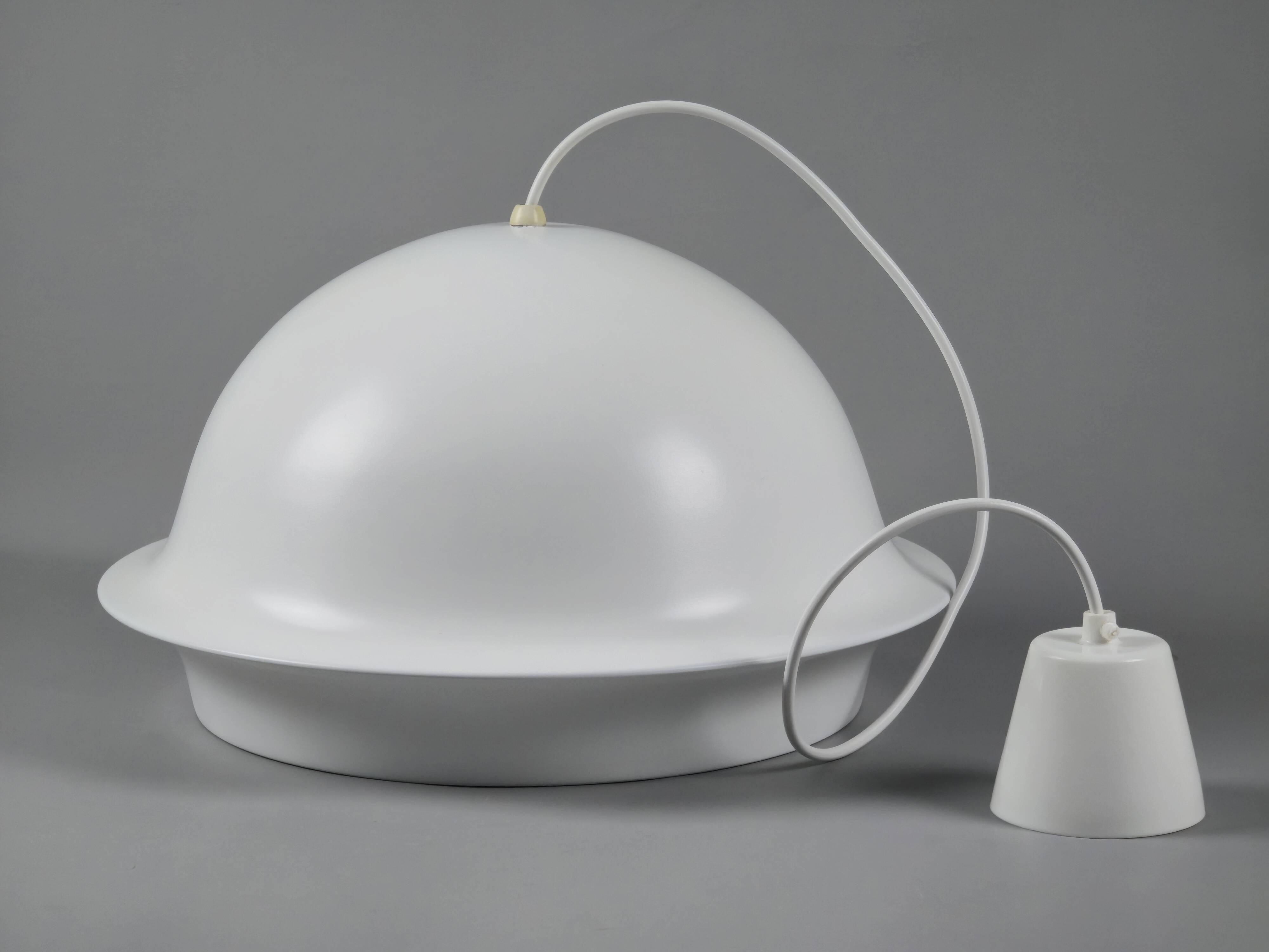 Lampe à suspension bredaryd vintage des années 1970 par börje claésson et kenneth bringzén.