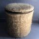 Pouf moumoute vintage