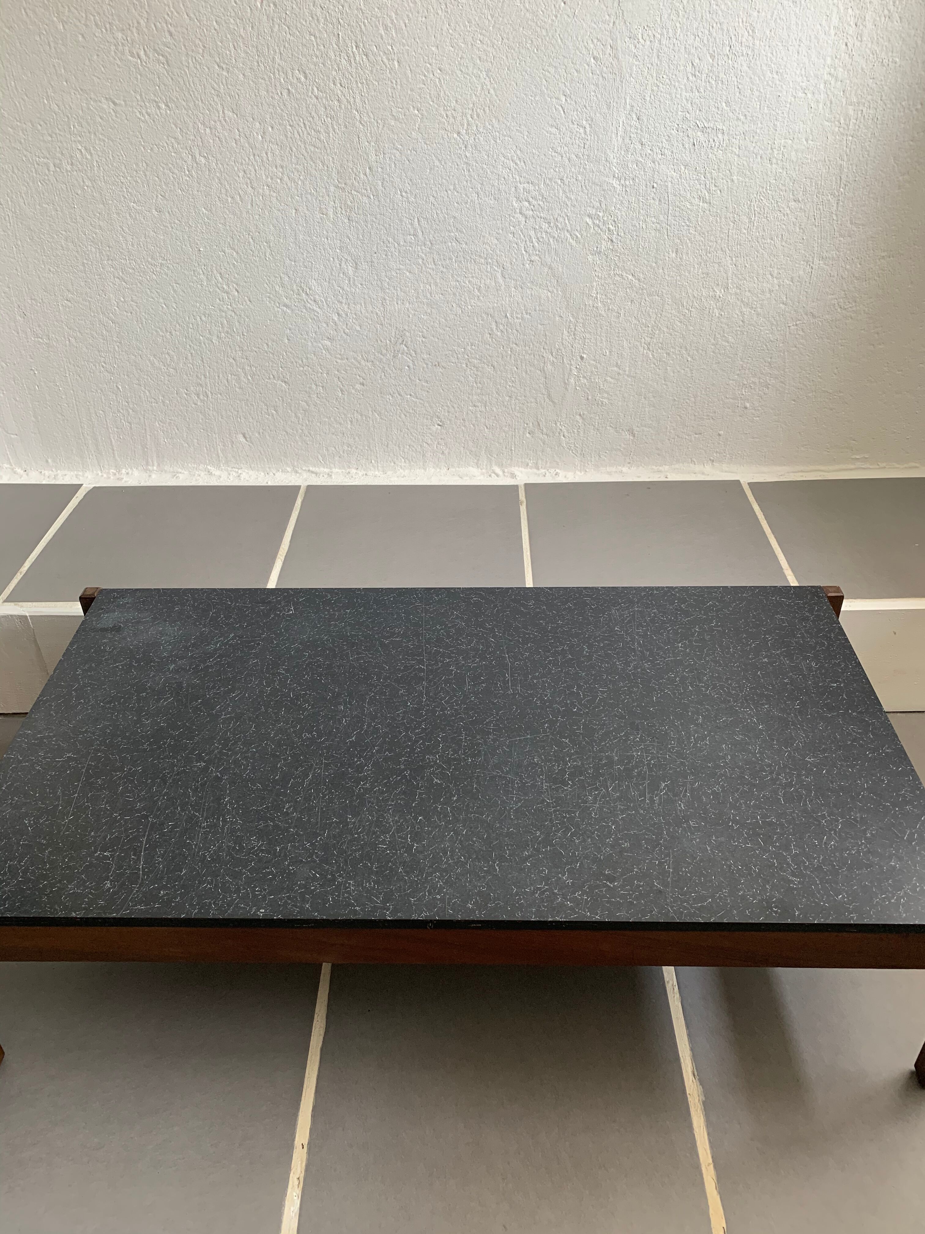 Vintage coffee table teak and formica