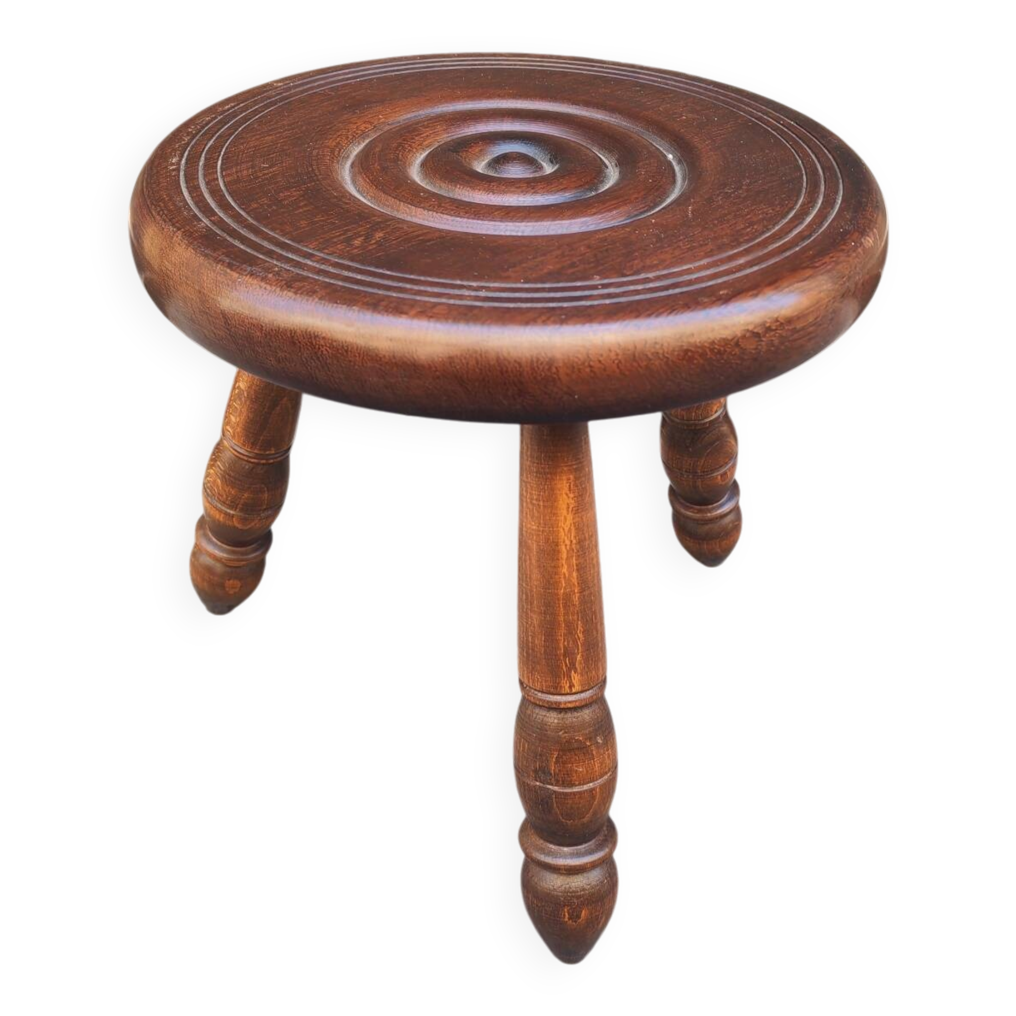 Vintage tripod stool