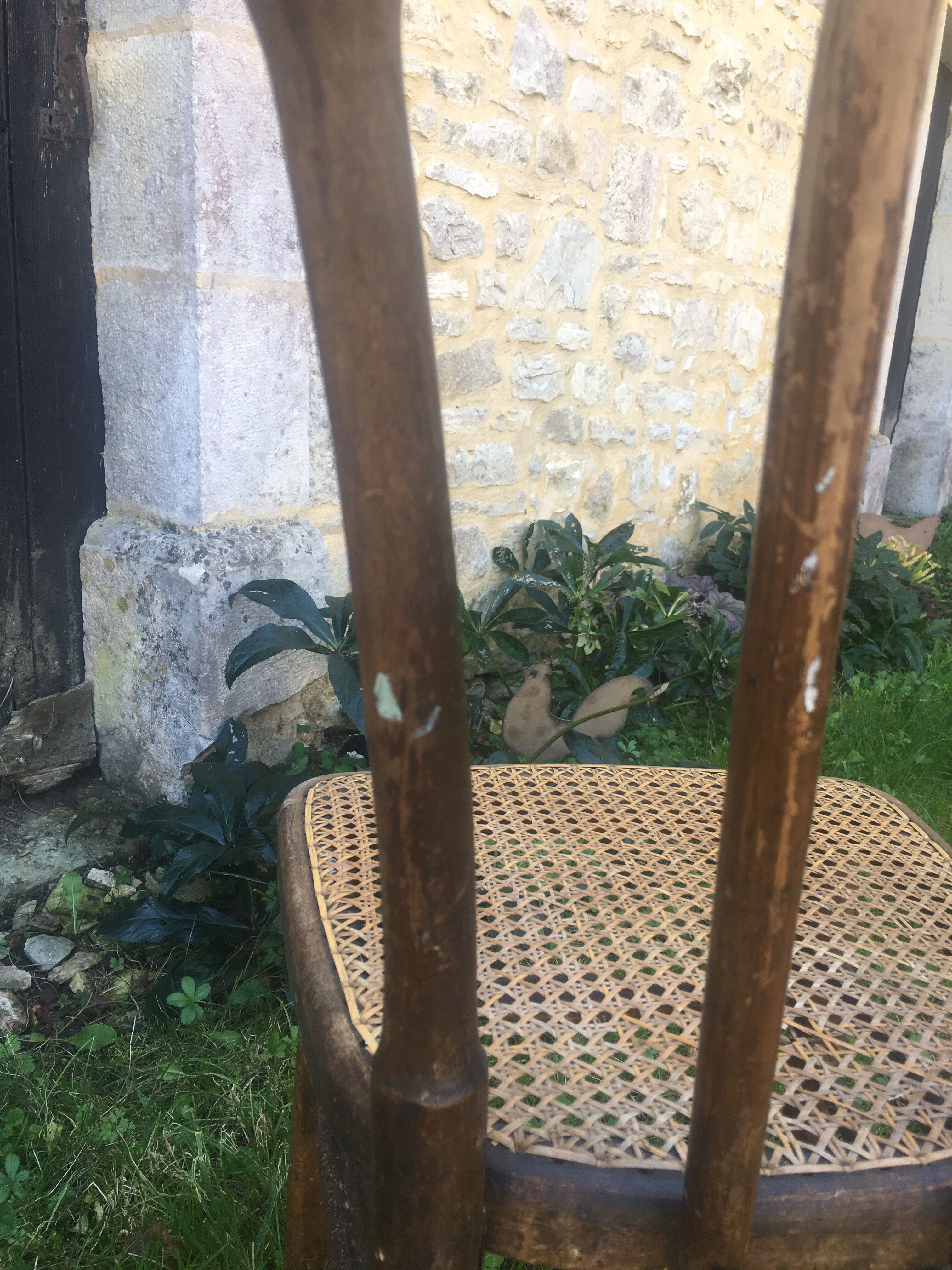 Bistro chair cannée