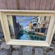 Oil painting on canvas A. Mariani Venice 1960
