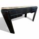 Bureau Art Déco en Chêne Teinté. 133/74 cm.