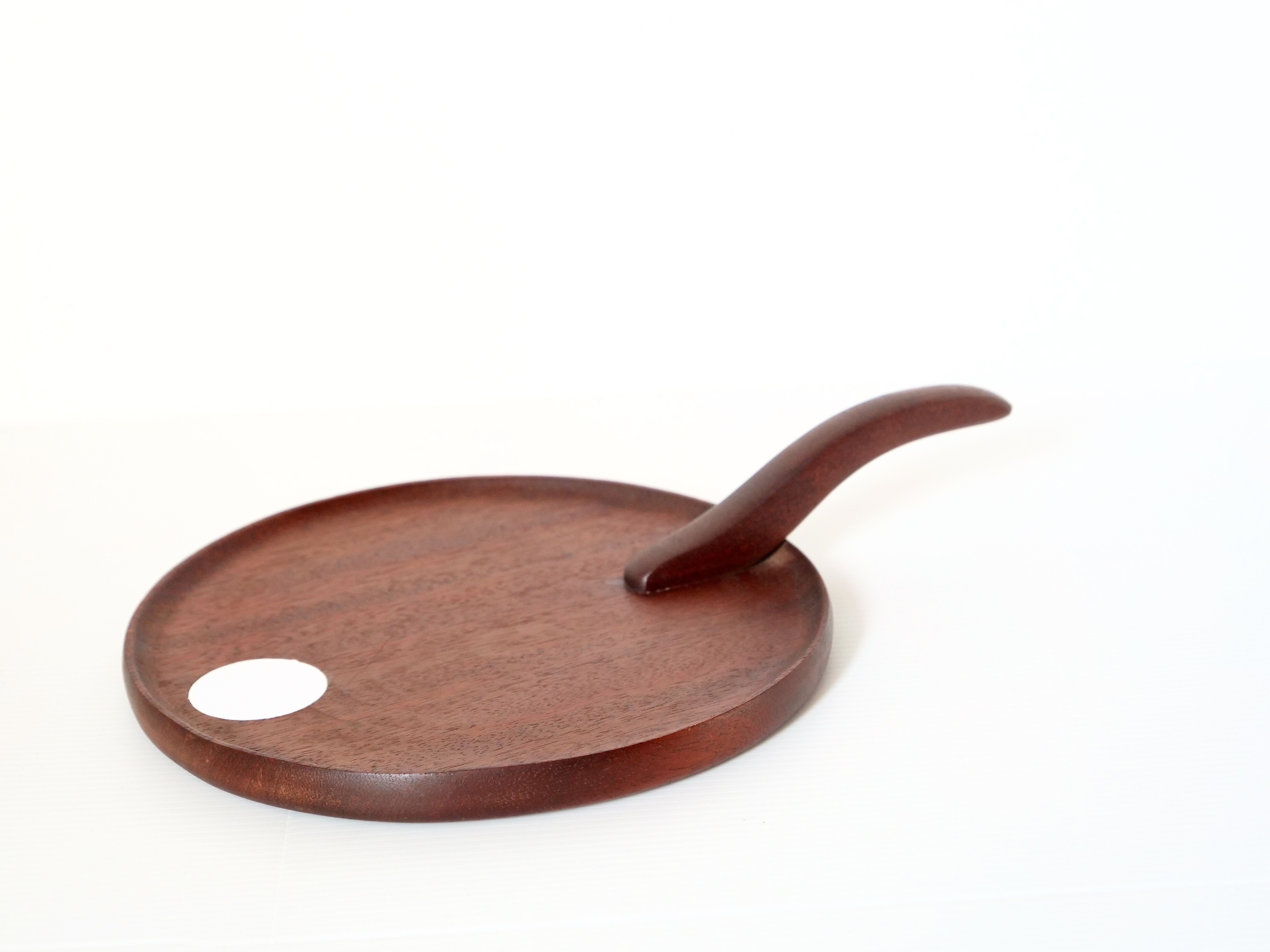 Teak cheese platter
