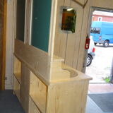 cabinet for 2 basins - 2 doors - mirror