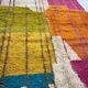 Multicoloured handmade wool Berber rug – 162 × 257 cm