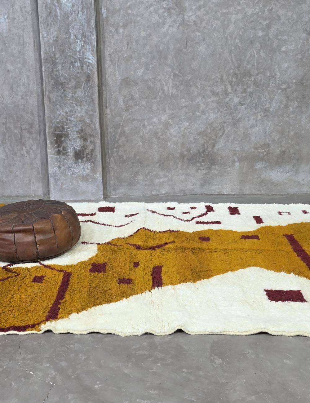 Abstract Berber Rug - 246 x 185 cm