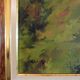 Painting by Robert KUVEN – Oil on canvas [ HST ] – Landscape HEILIGENBERG in ALSACE