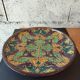 Large artisanal plate from Fès – 38 cm – Painted Moroccan ceramic