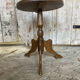 Table appoint guéridon ancien louis philippe bois pieds tripodes vinta