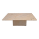 Table basse en marbre italien, années 1980