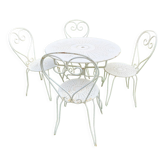 Wrought iron lounge