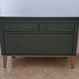 Commode vert Thisted 1
