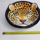 "panther" trinket bowl Italy, 24 cm