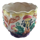 Earthenware cache-pot from the early 20th century.
