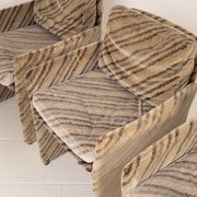 Set of 4 Salpol Armchairs by Angelo Mazzola in collaboration with Missoni