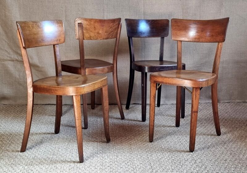4 chairs Horgen Glarus 30s-50s