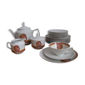 Coffee service from Bareuther Waldsassen Bavaria, 1970s