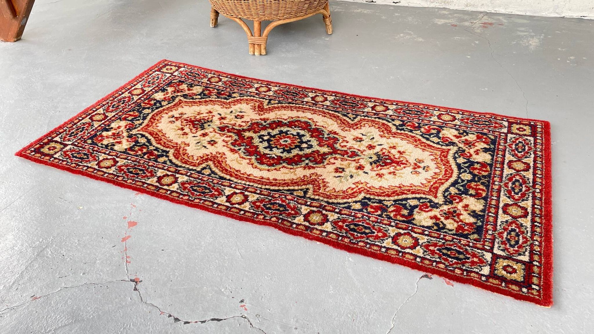 Tapis Teppich Siegel pure laine vintage