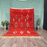 Berber Moroccan rug decorated 250cm x 150cm