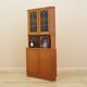 Teak corner display cabinet, Denmark, 1960s