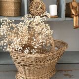 Old wicker basket