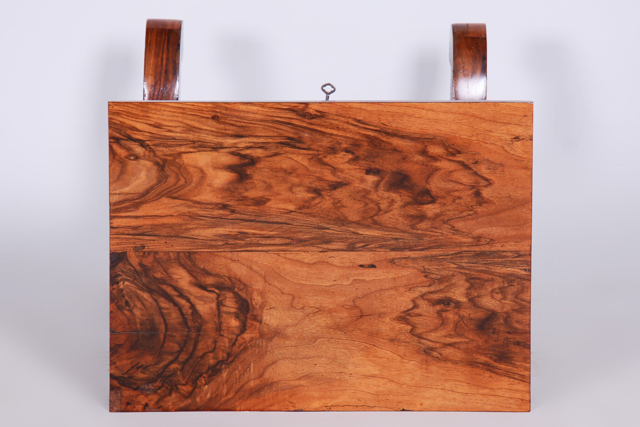 Biedermeier side table, restored, walnut, austria, 1820s