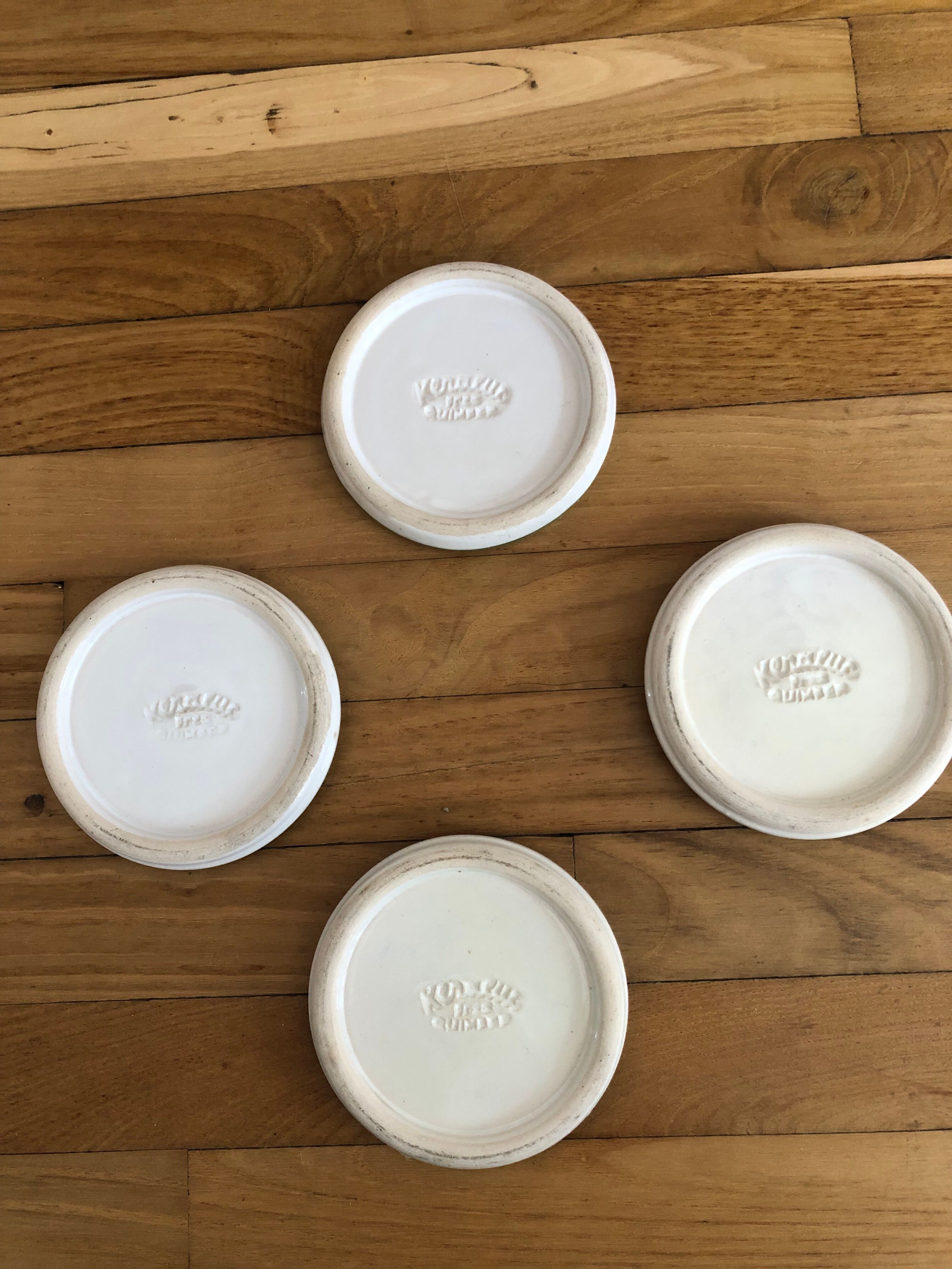 Set of four Kéraluc coasters