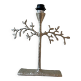 Pied de lampe "Olivier" en bronze finition nickel de Vila Alys