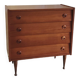 Commode style scandinave en teck - années 60