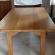 Table à manger exceptionnelle en chêne massif 220x120x78 cm