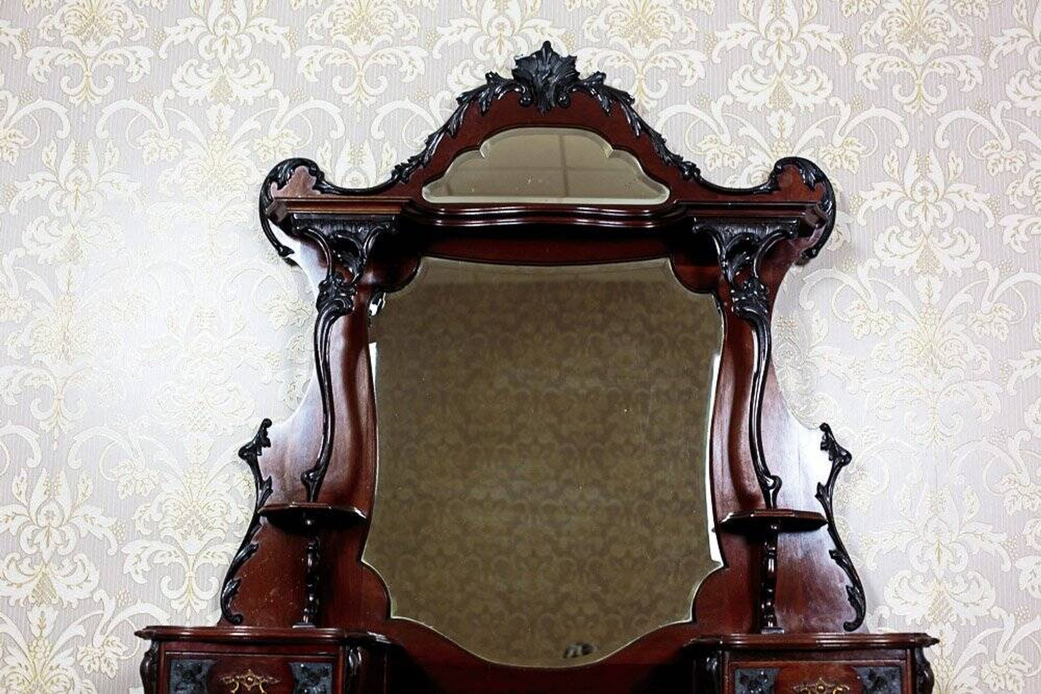 English Mahogany Cabinet, 1930s
