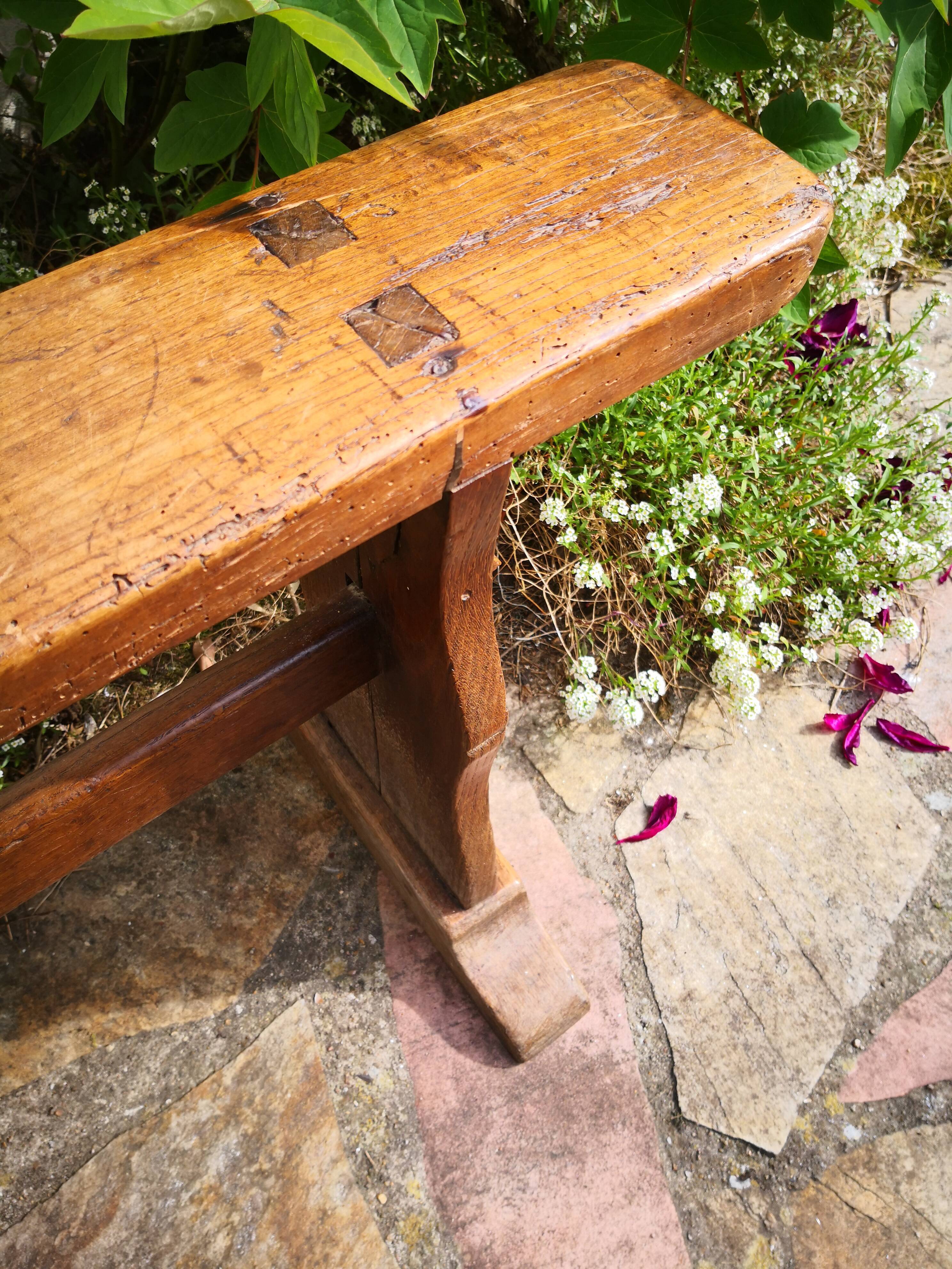 Bench from a Normandy farm