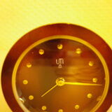 Uti clock from France - brass and lacquer - 1950s/1955