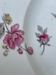 Plat à motif floral