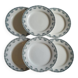 6 Céranord St Amand plates