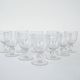 Set of bubble champagne glasses, Italian design, 1970s, production: Italy