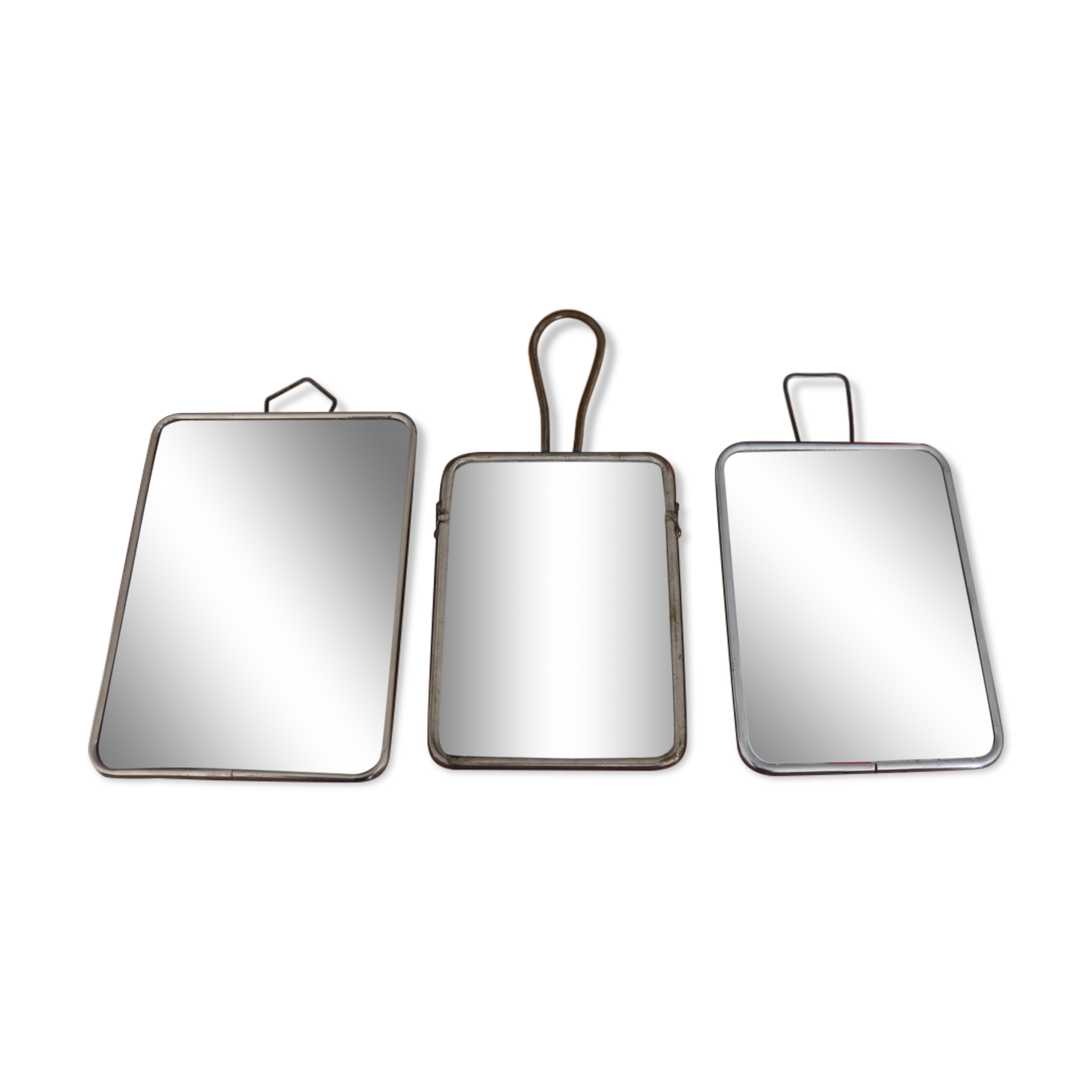 Set de 3 miroirs barbiers
