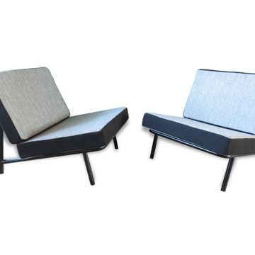Paire de meridiennes 1950