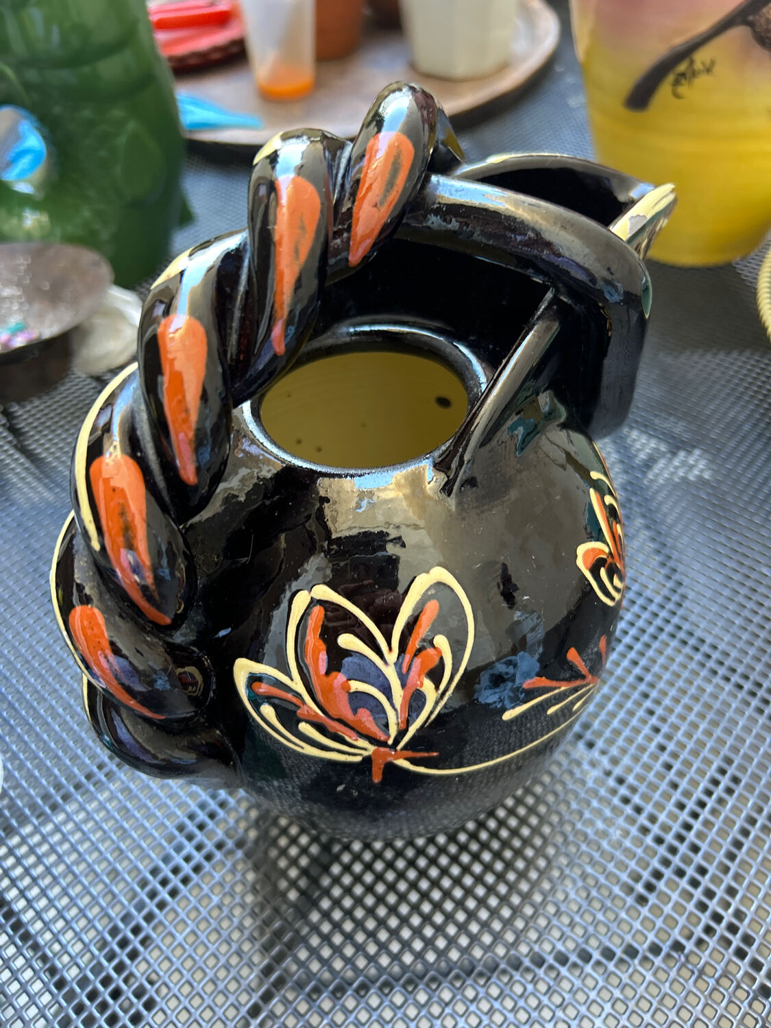 Ceramic carafe from Vallauris