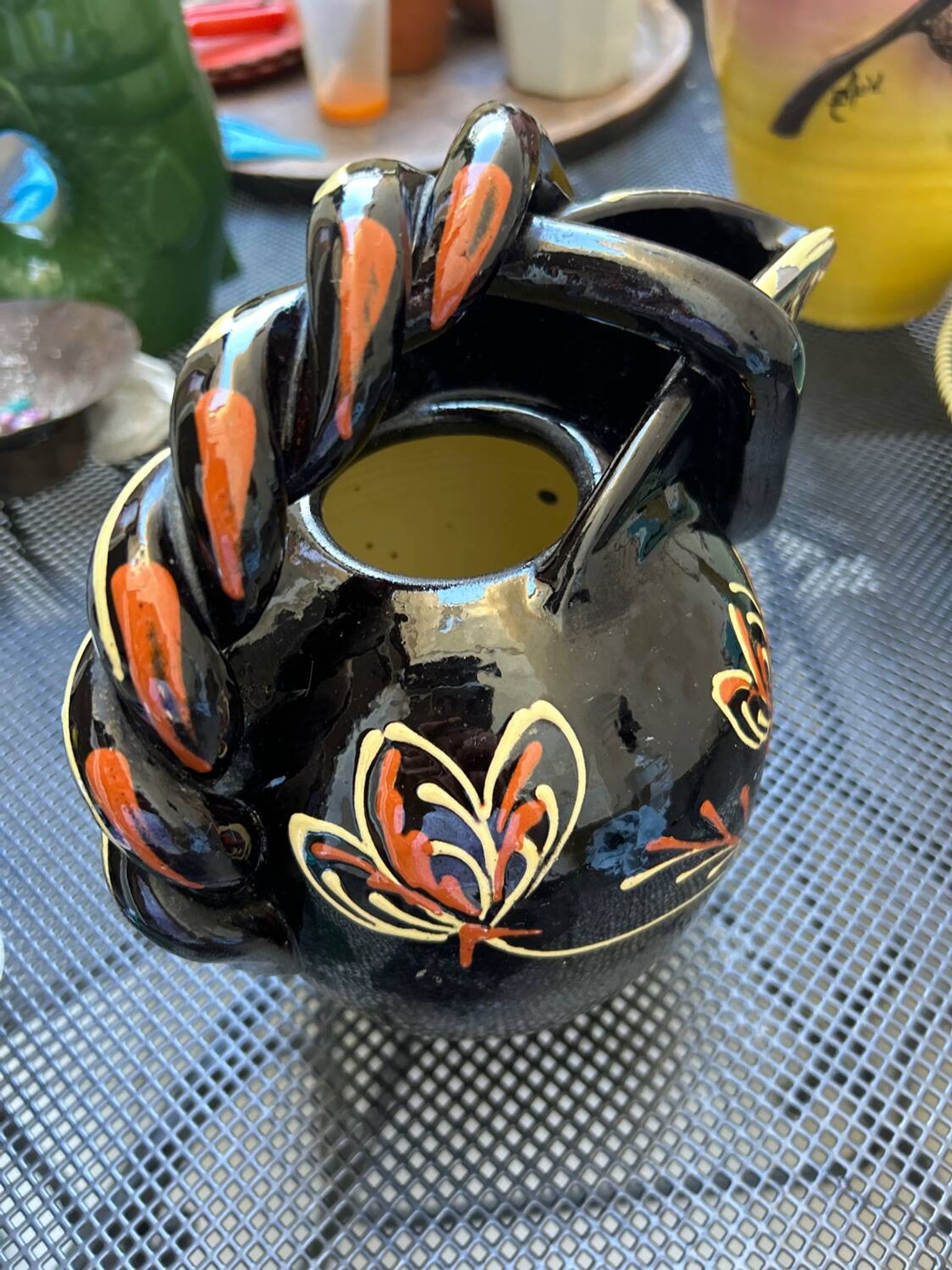 Ceramic carafe from Vallauris