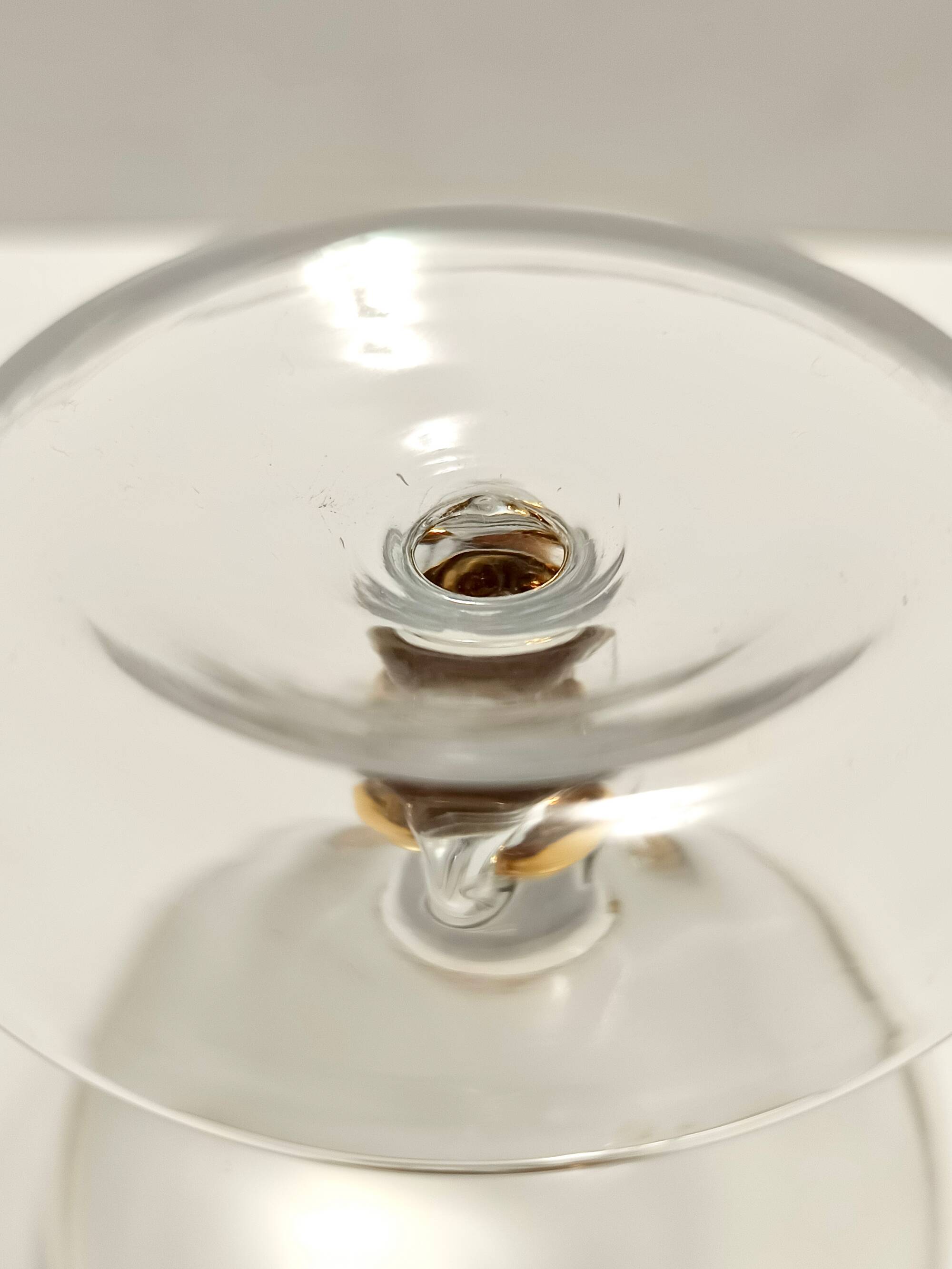 Set of Eleven Bohemian Crystal Dessert Bowls by Jozef Stanik