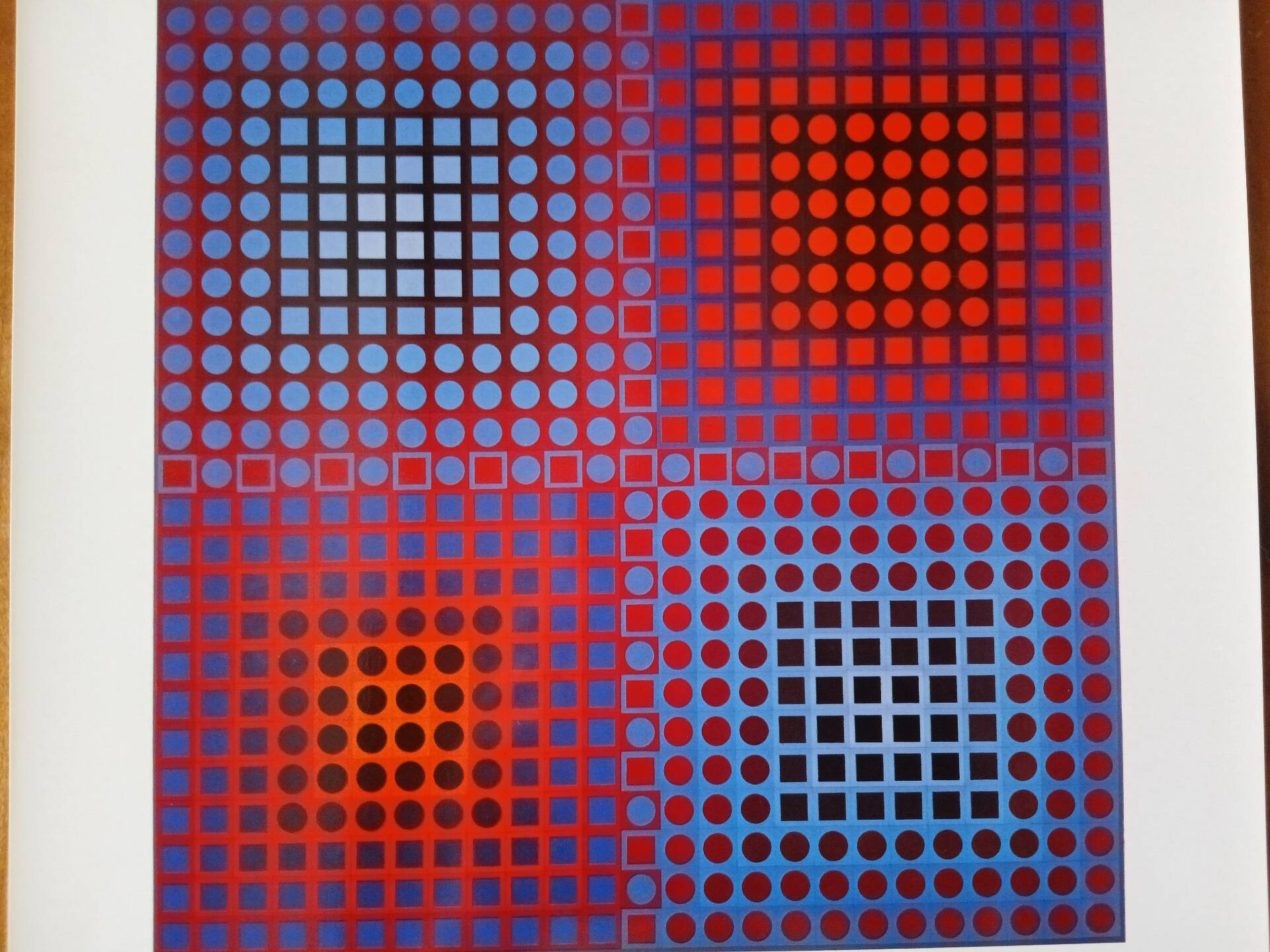 Sérigraphie Pp art Victor Vasarely - Éditions du Griffon