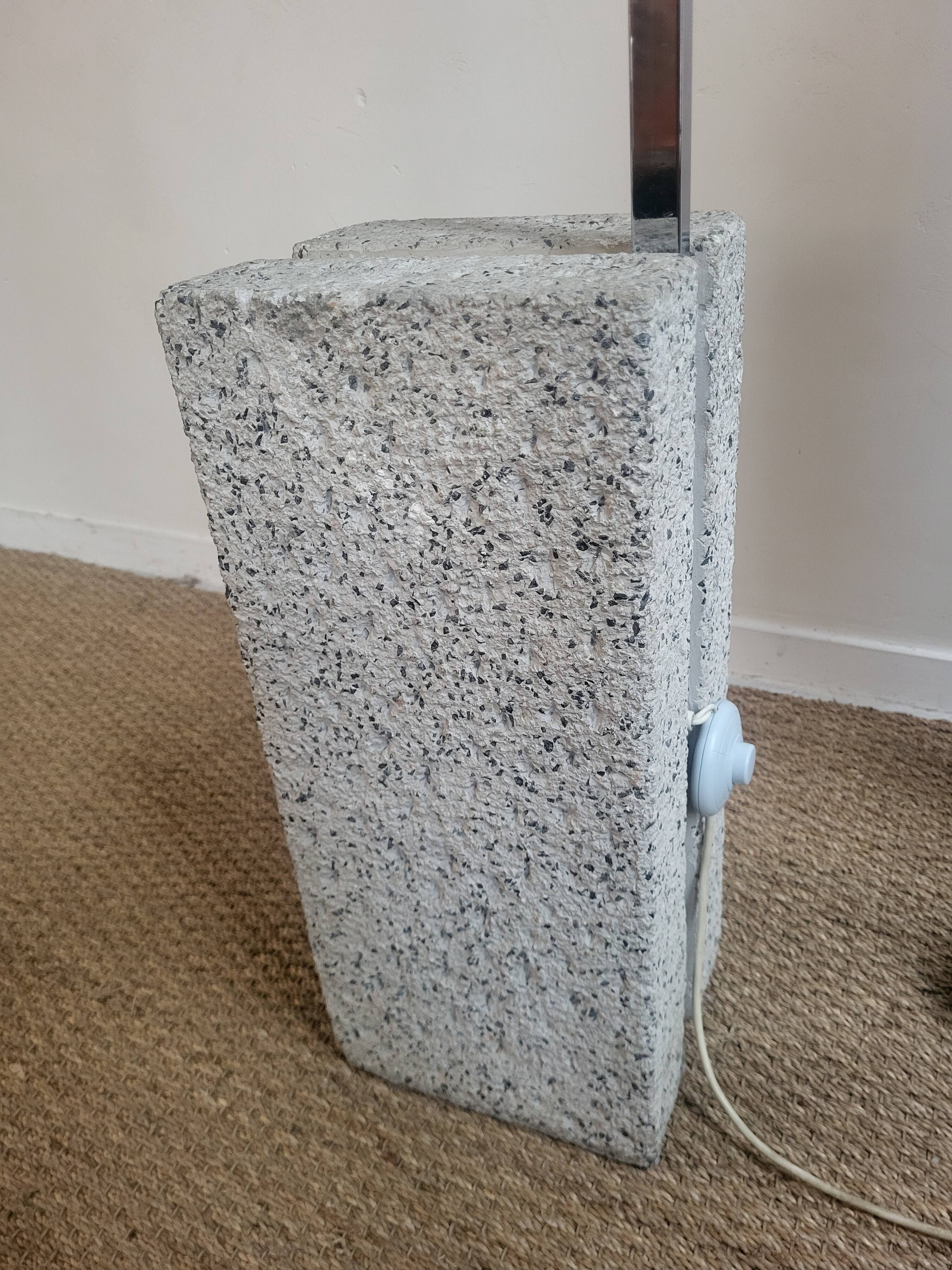 Large Italian Arc lamp 70s