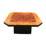 Vintage square coffee table Mario Sabot 1970