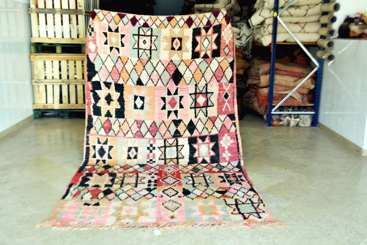 Vintage Boujaad rug 286 x 160 cm