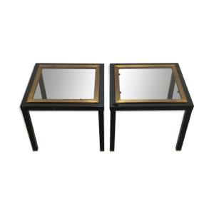 paire de tables d'appoint