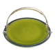 Small porcelain servant/tray from the Boch Belgium earthenware factory, 1960s.