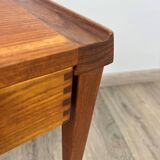 Scandinavian teak sewing table